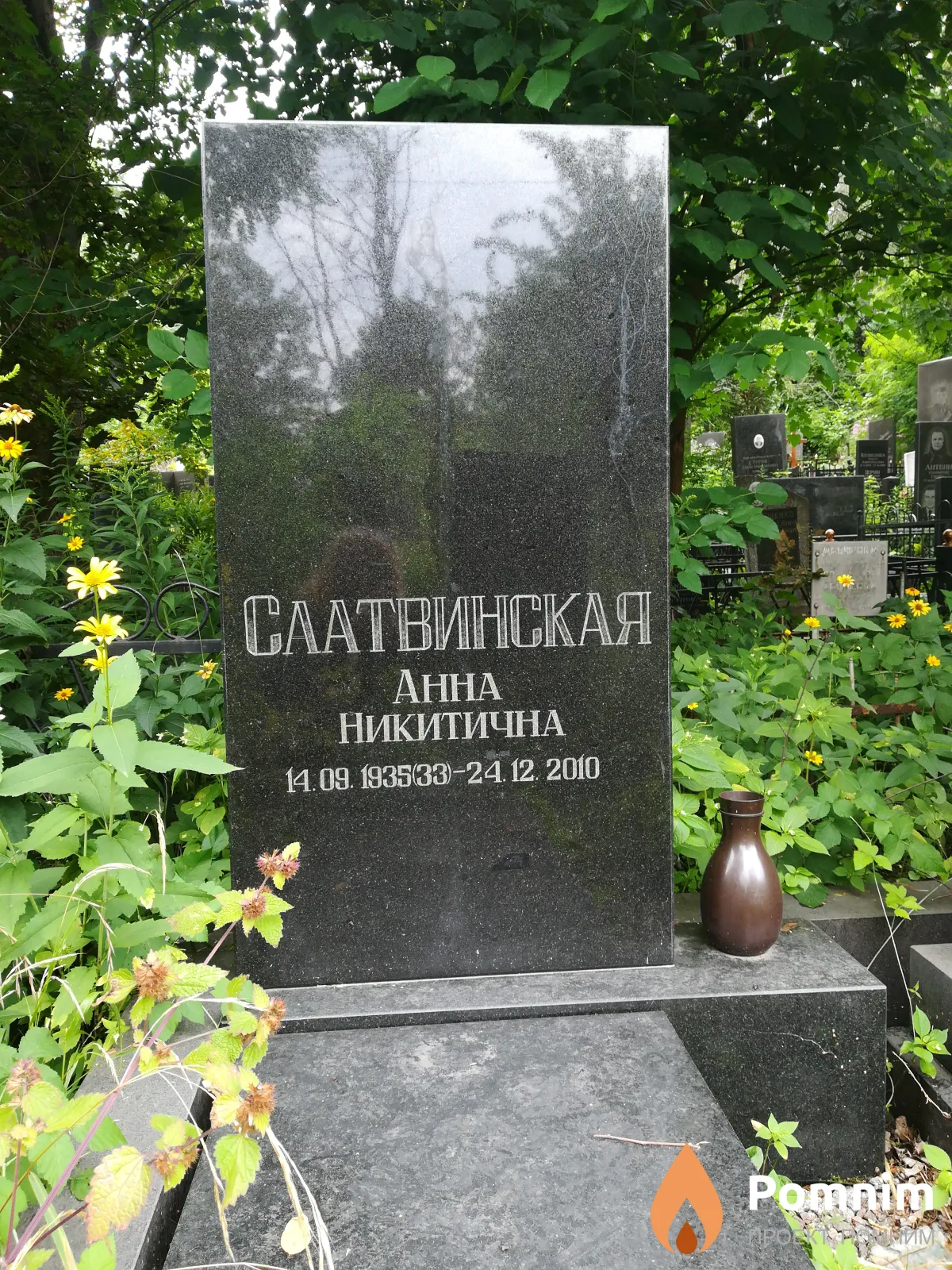 Слатвинская Анна Никитична