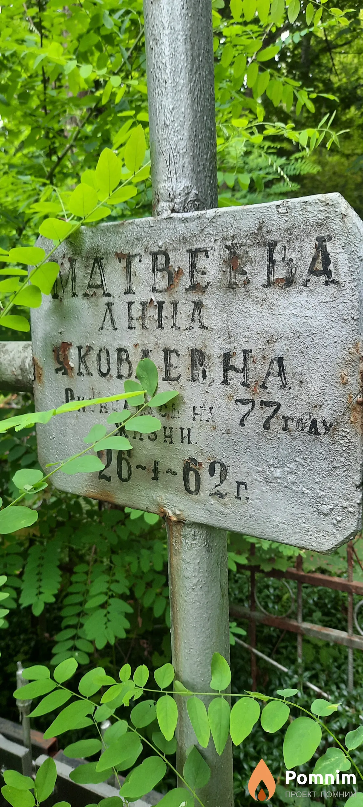 Матвеева Анна Яковлевна