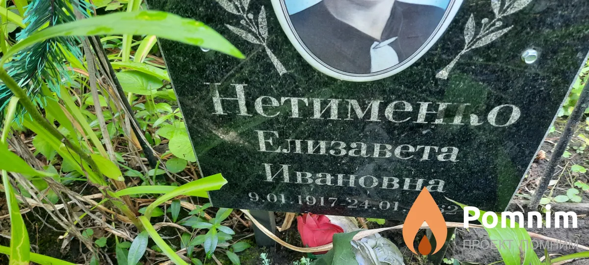 Нетименко Елизавета Ивановна