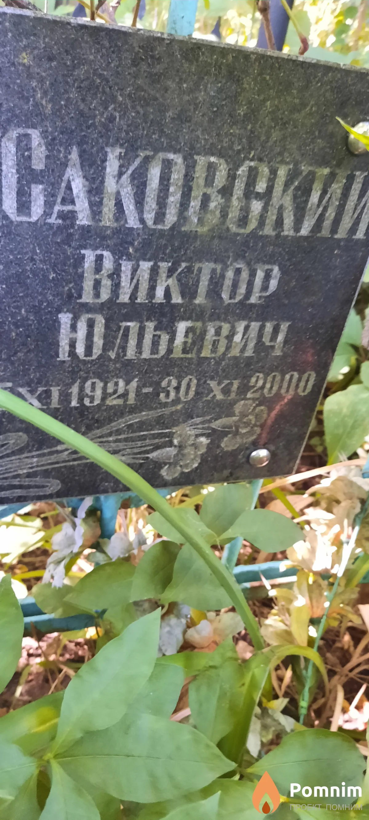 Саковский Виктор Юрьевич