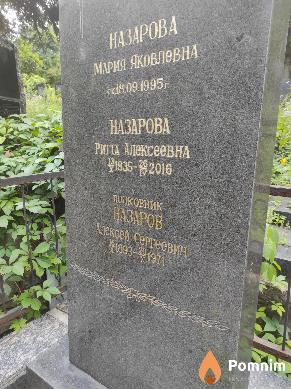 Назарова Ритта Алексеевна