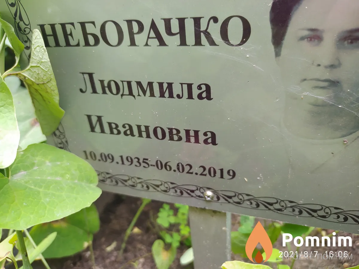 Неборачко Людмила Ивановна