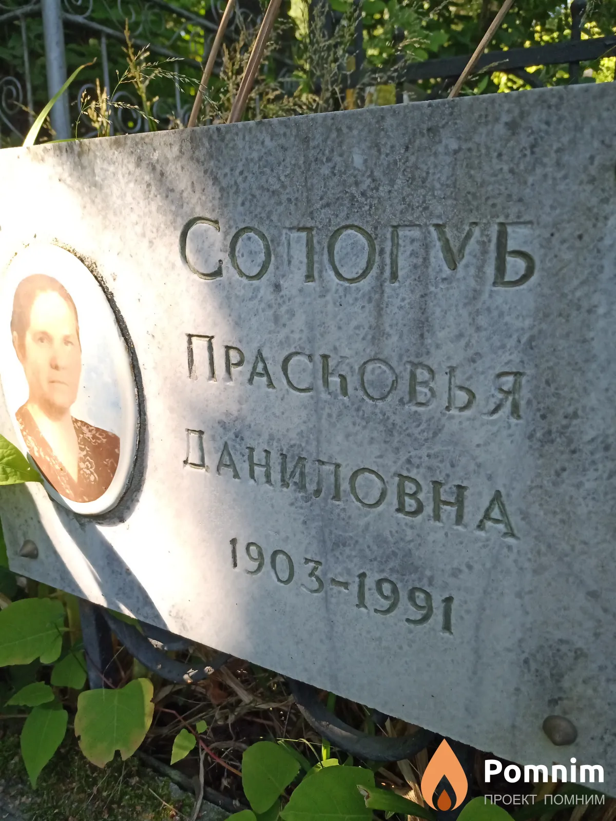 Сологуб Прасковья Даниловна