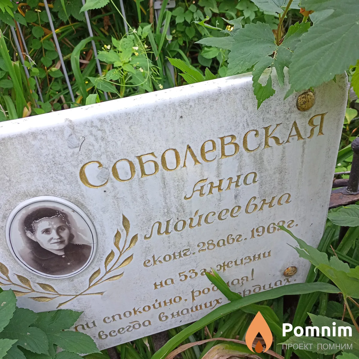 Соболевская Анна Мойсеевна