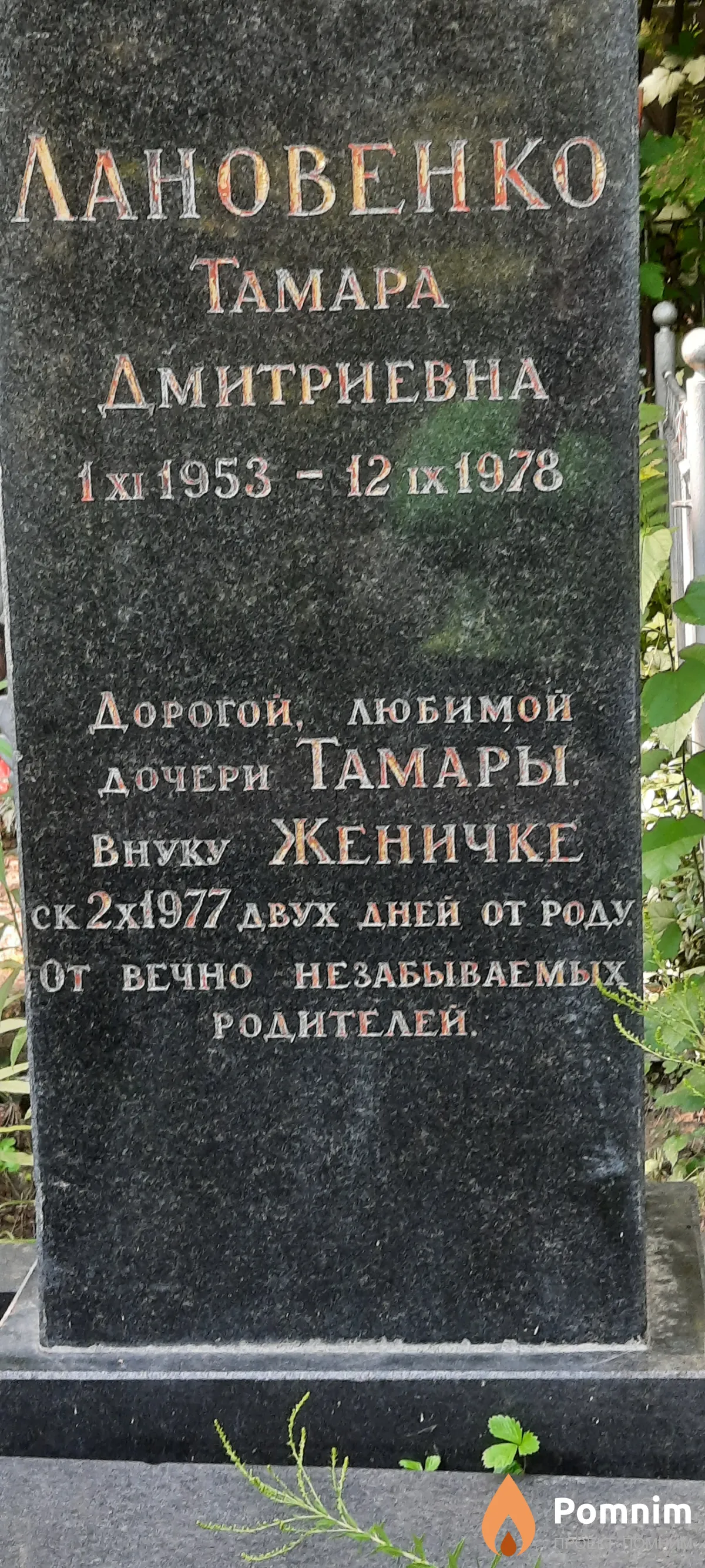 Лановенко Тамара Дмитриевна