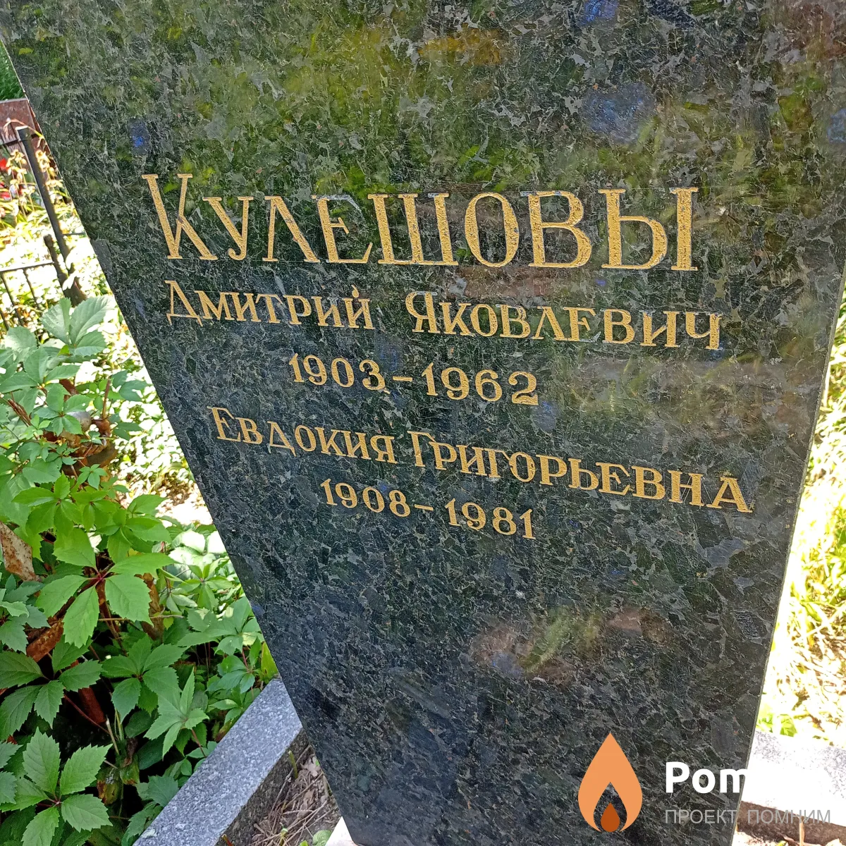 Кулешов Дмитрий Яковлевич