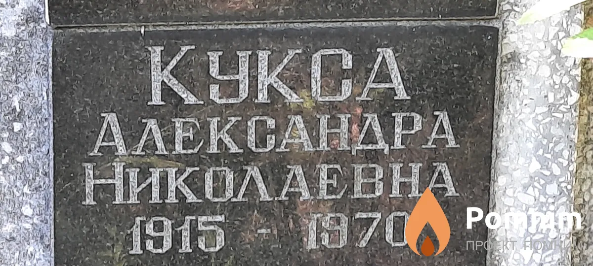 Кукса Александра Николаевна