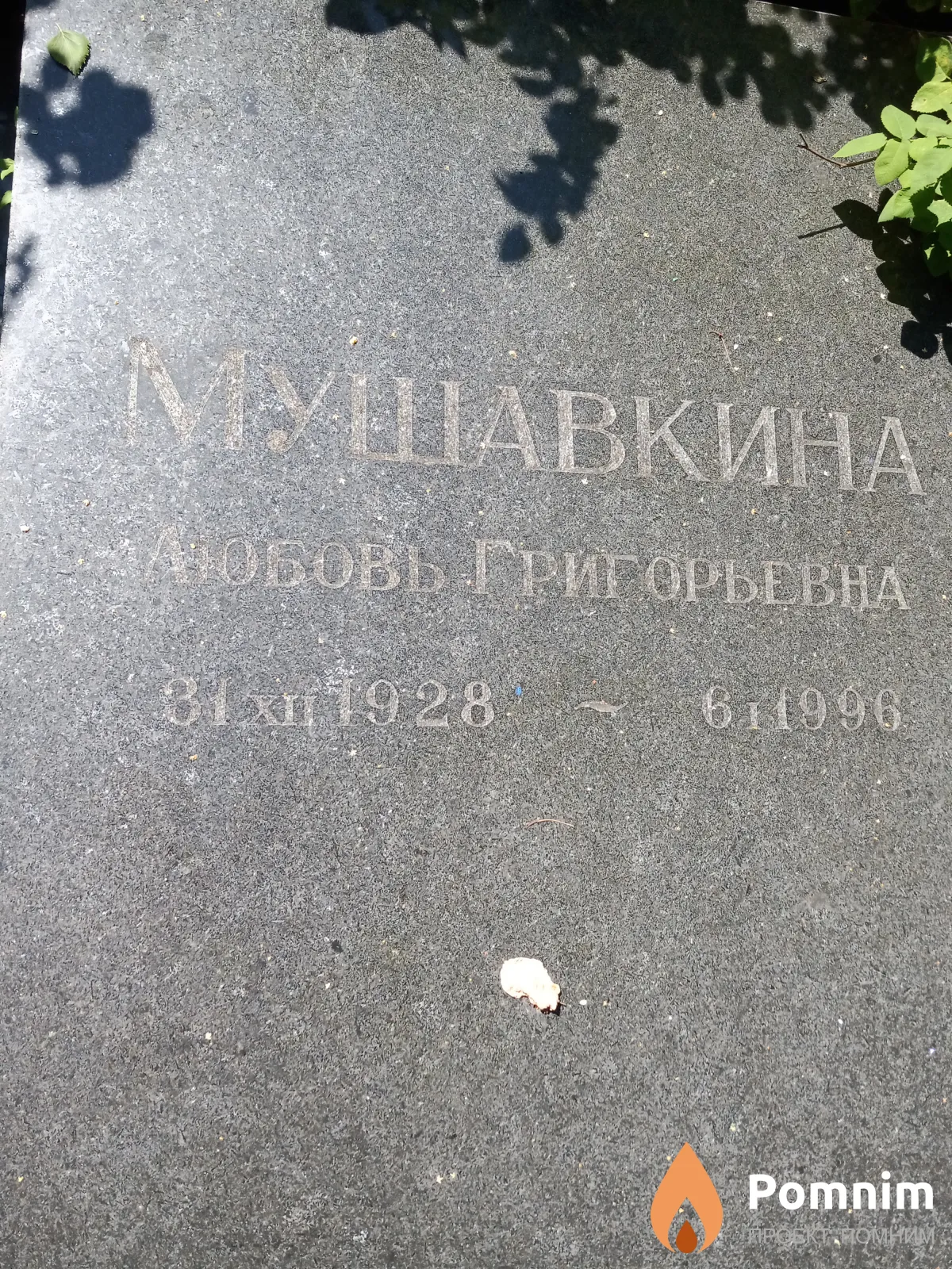 Мушавкина Любовь Григорьевна