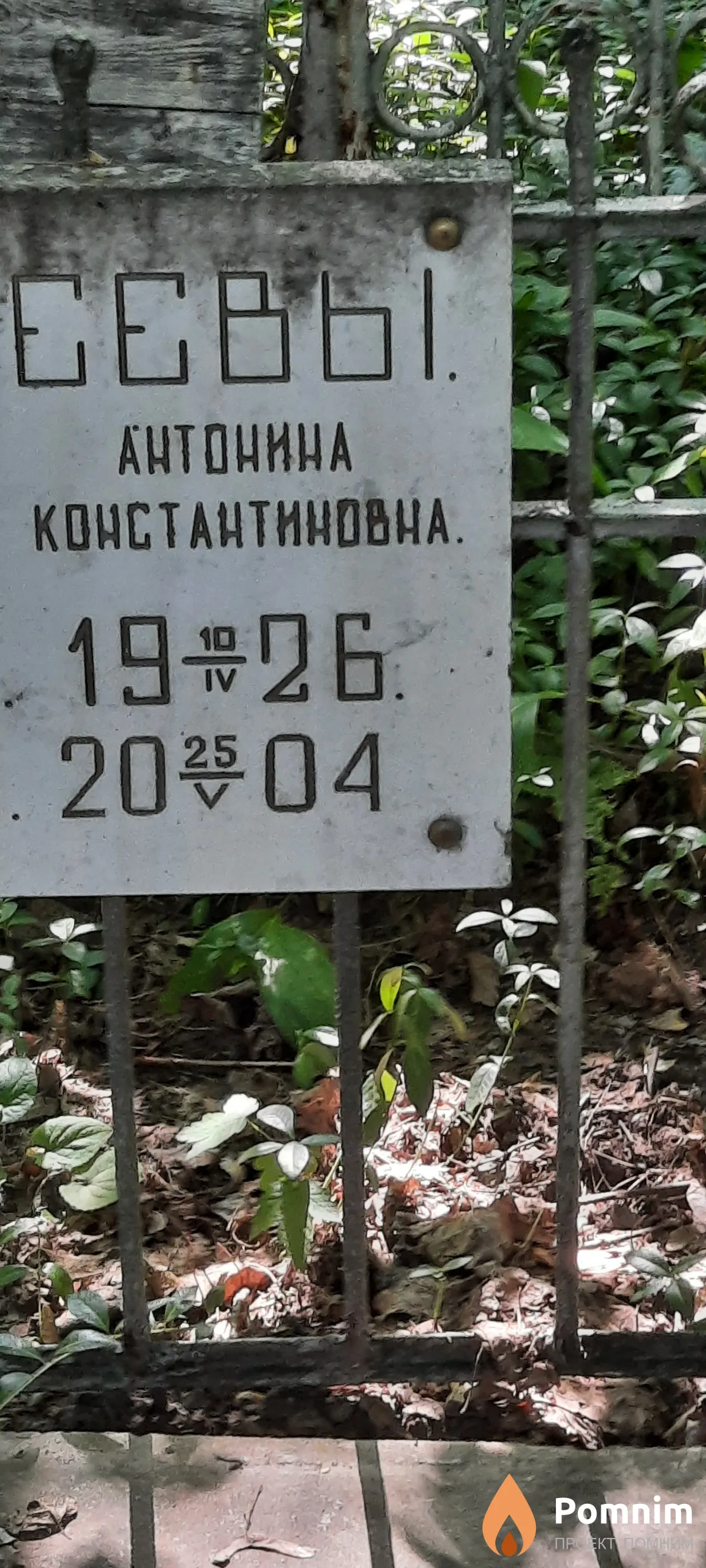 Сергеева Антонина Константиновна