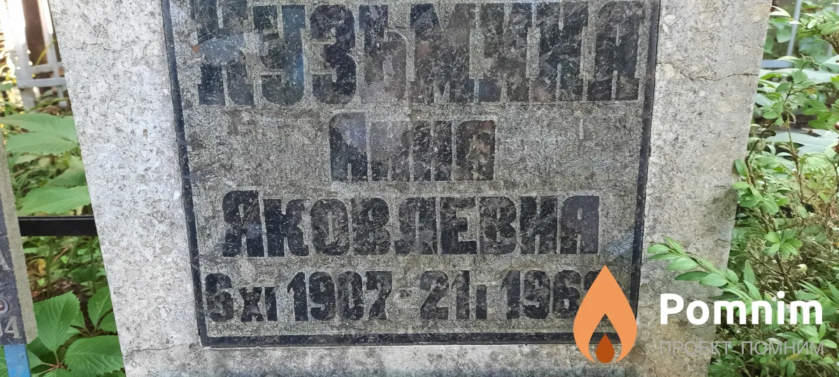 Кузьмина Анна Яковлевна