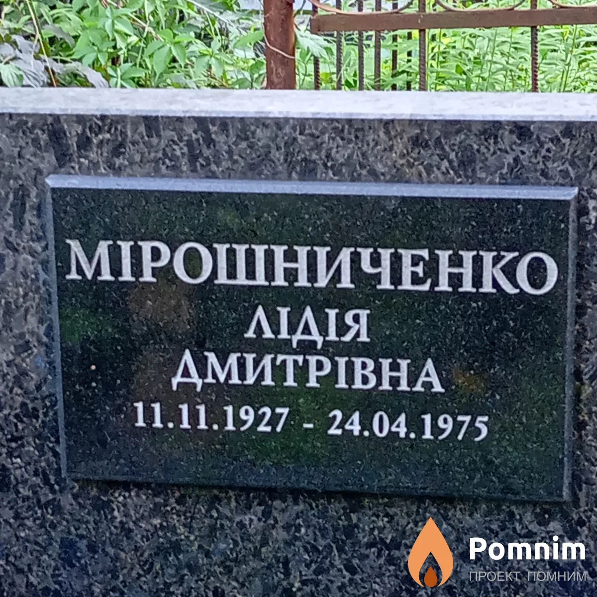 Мірошниченко Лідія Дмитрівна