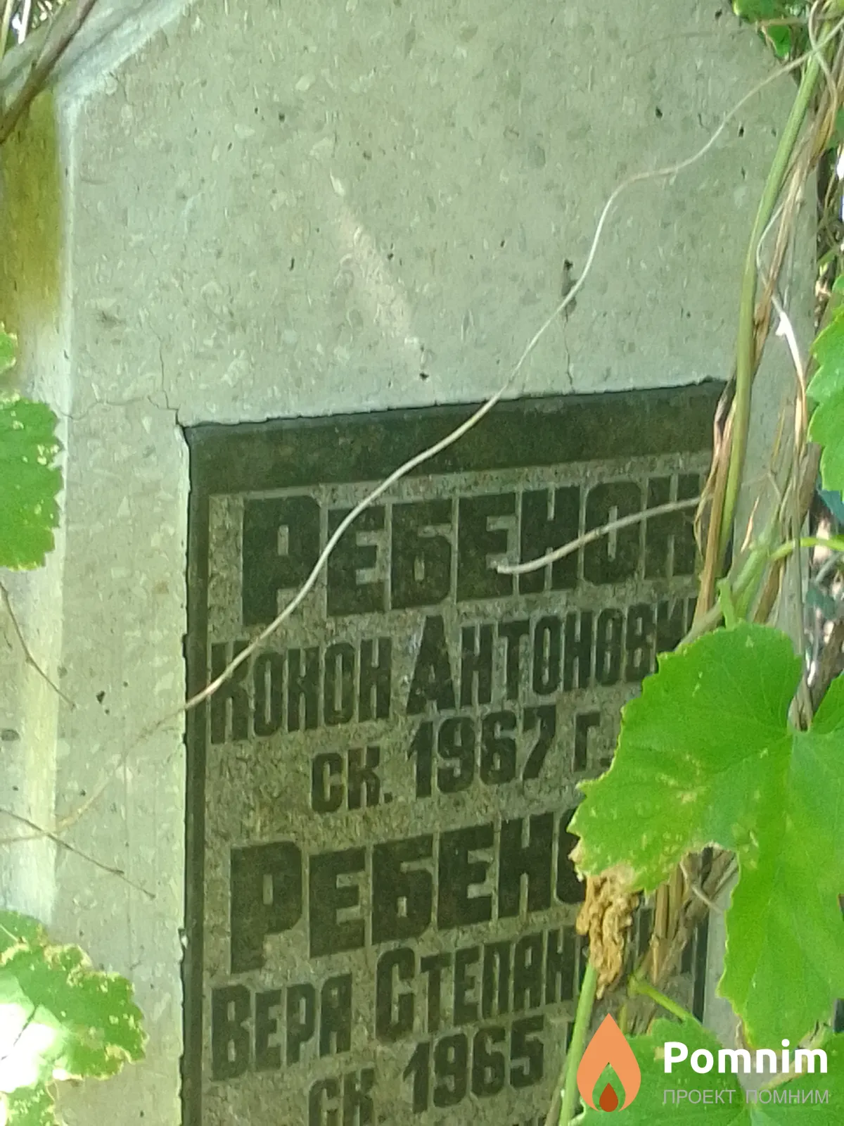 Ребенок Конон Антонович