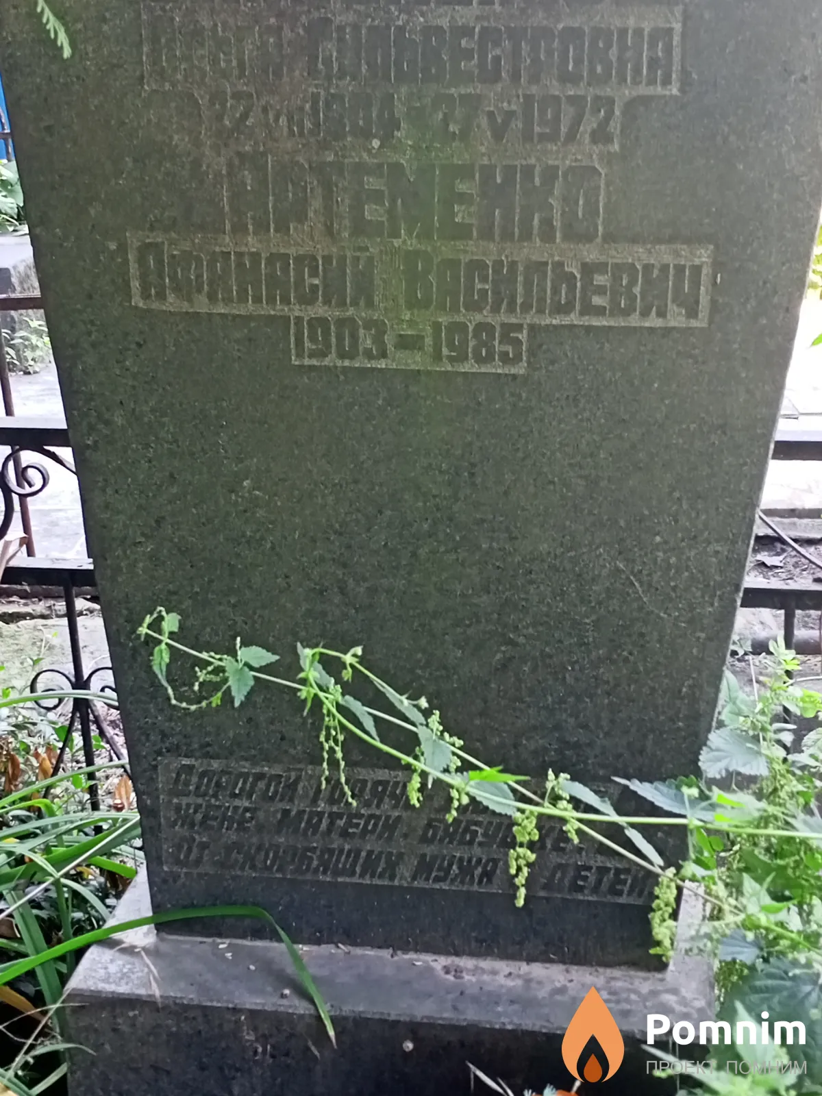 Артеменко Афанасий Васильевич