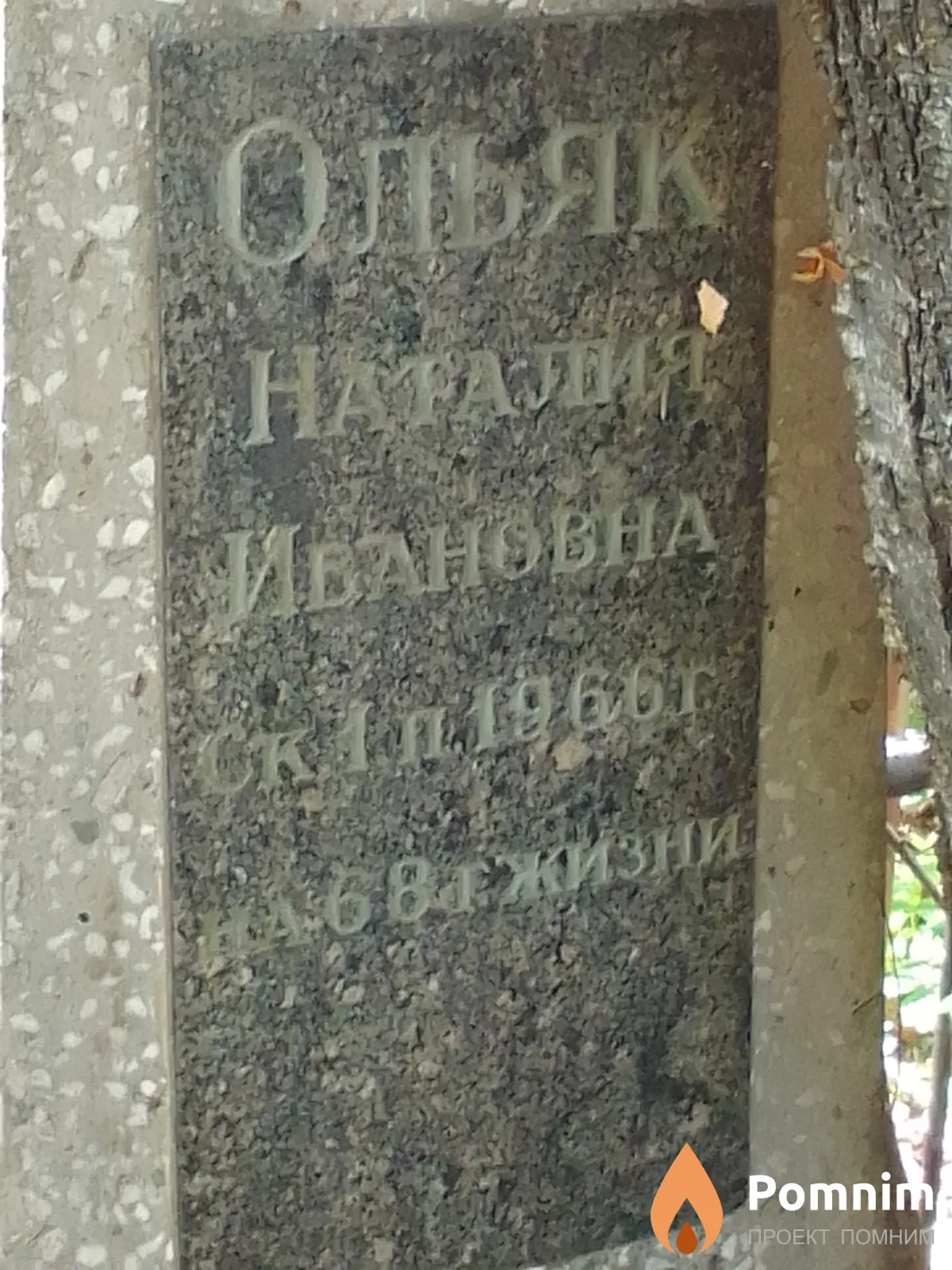 Ольяк Наталия Ивановна