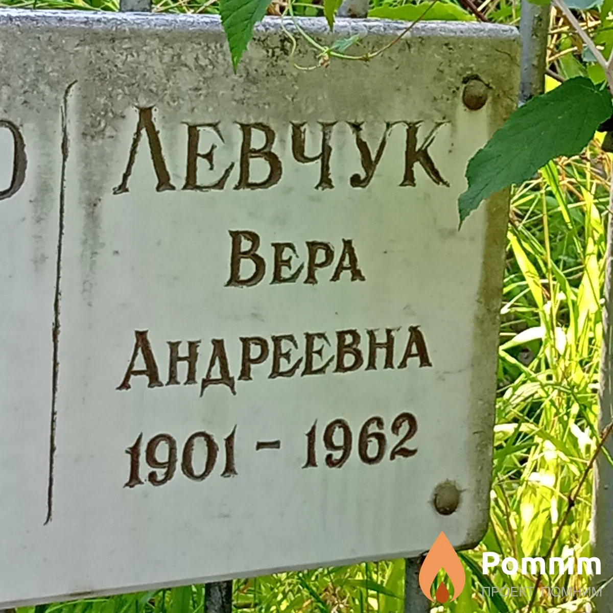 Левчук Вера Андреевна