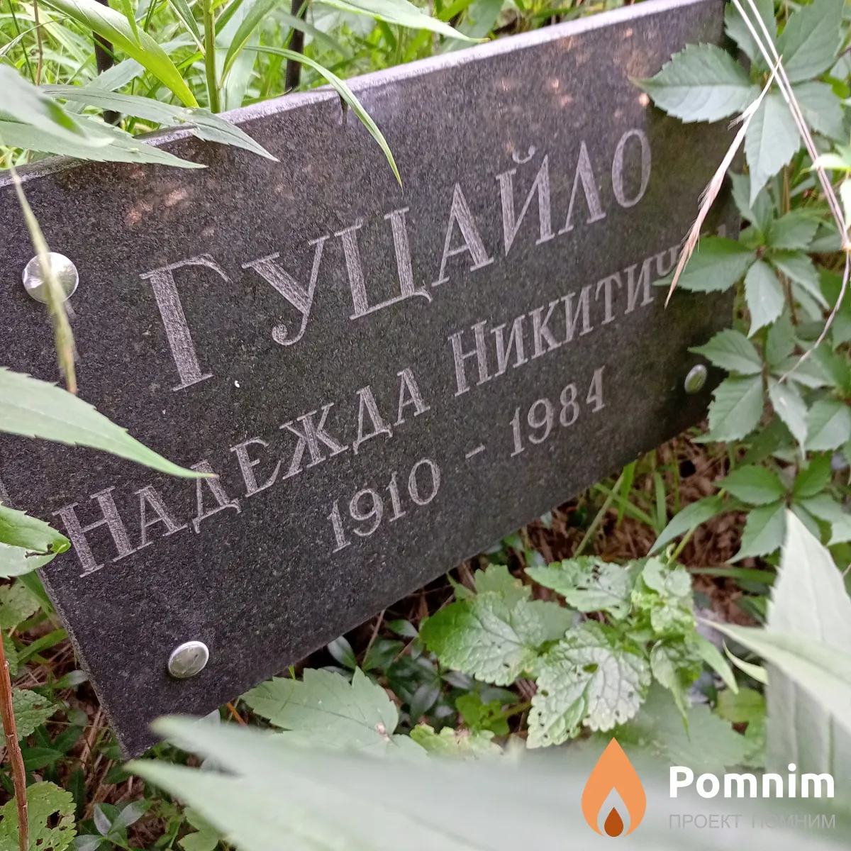 Гуцайло Надежда Никитична