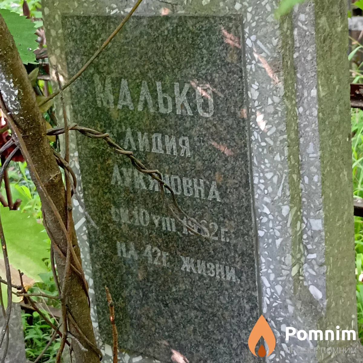Малько Лидия Лукьяновна