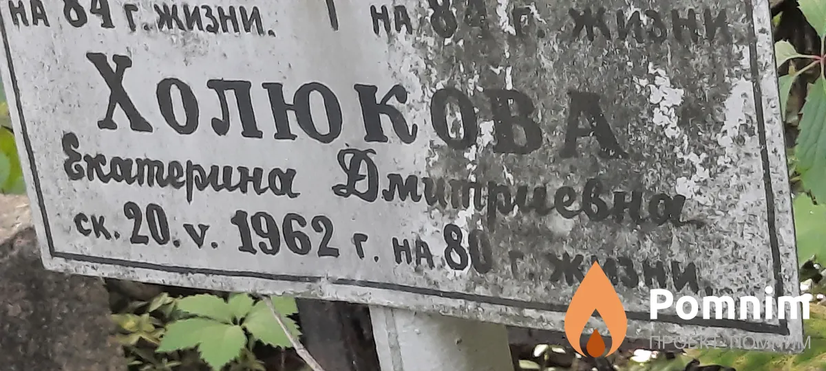 Холюкова Екатерина Дмитриевна