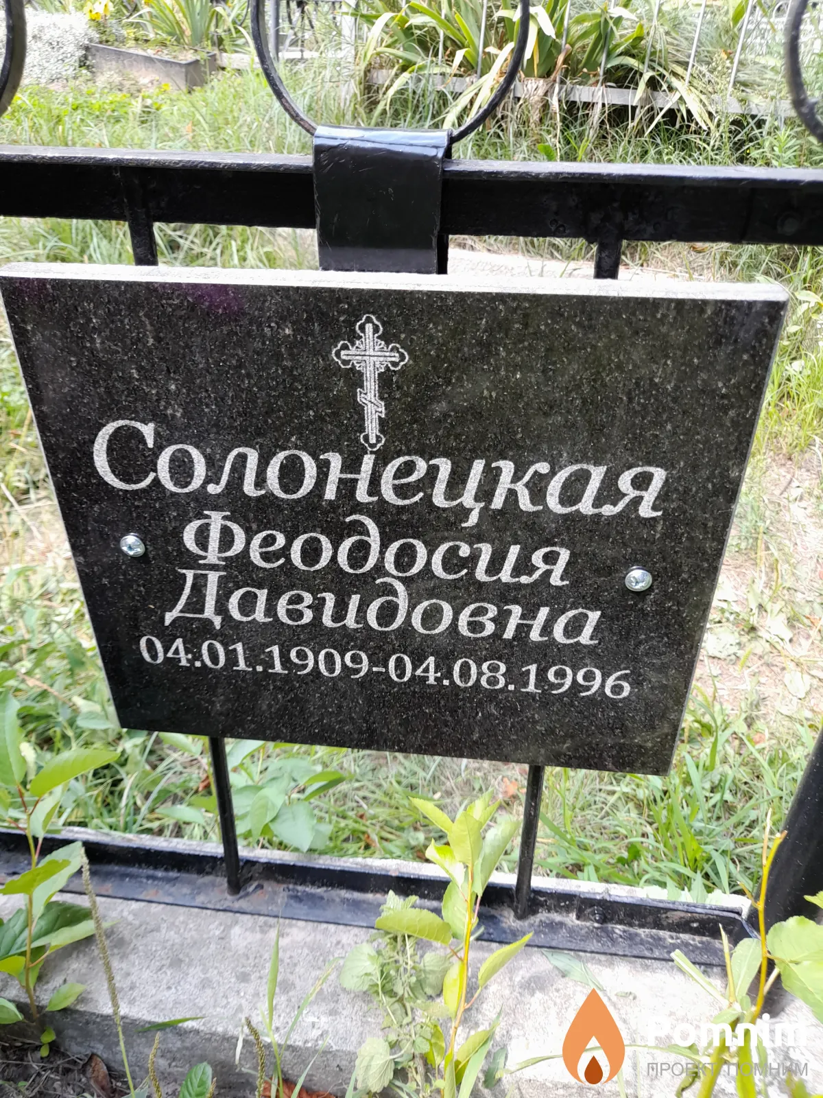Солонецкая Феодосия Давидовна