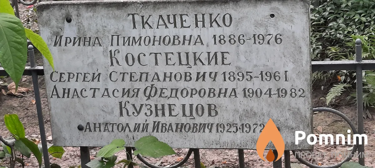 Костецкая Анастасия Фёдоровна