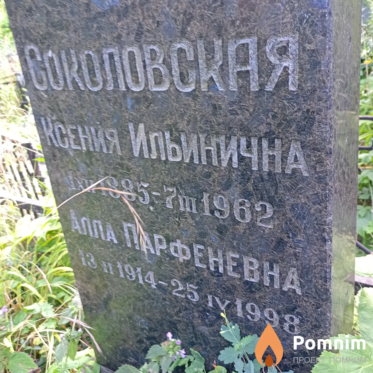 Соколовская Алла Парфеневна