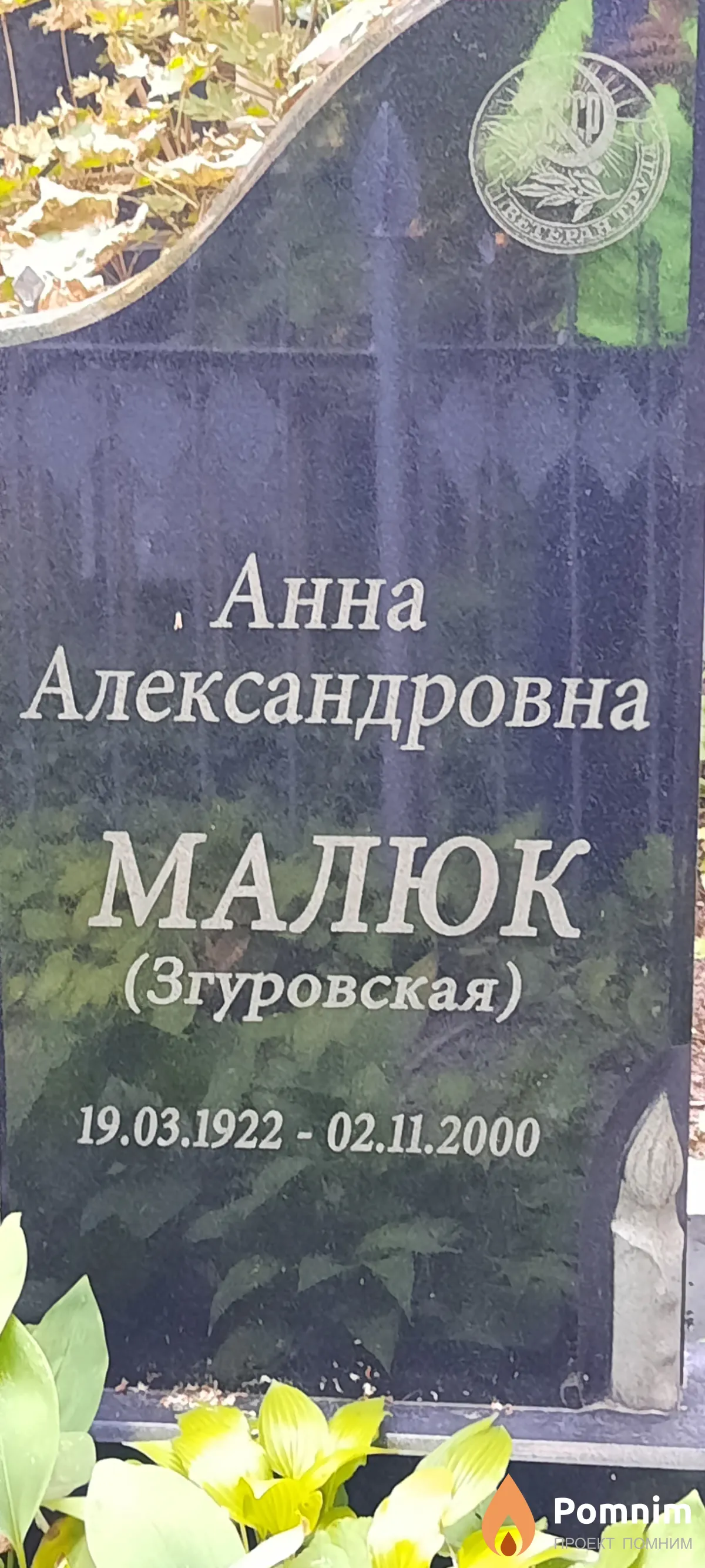 Малюк Анна Александровна