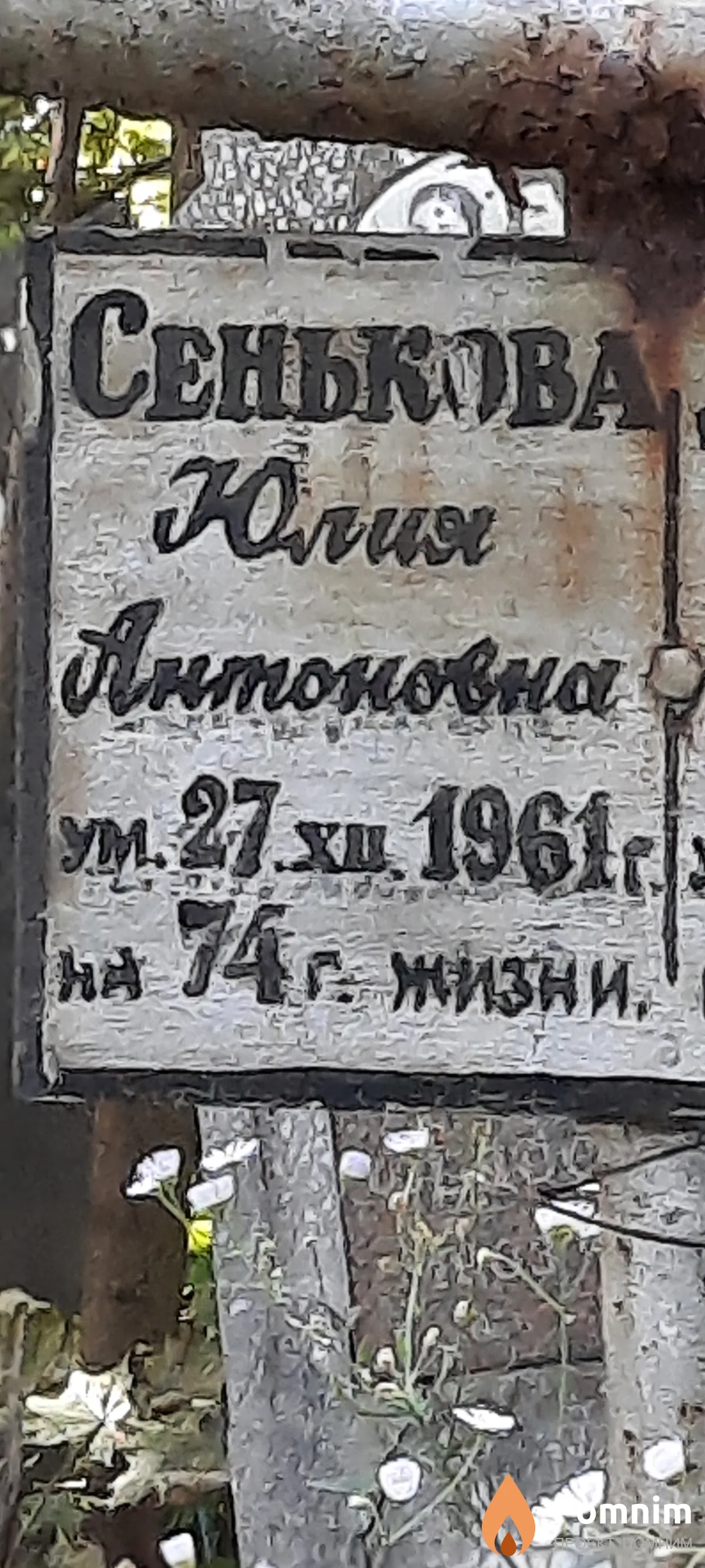 Сенькова Юлия Антоновна