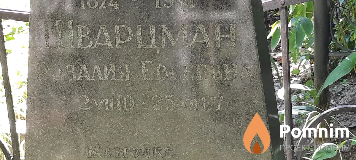 Шварцман Розалия Евсеевна