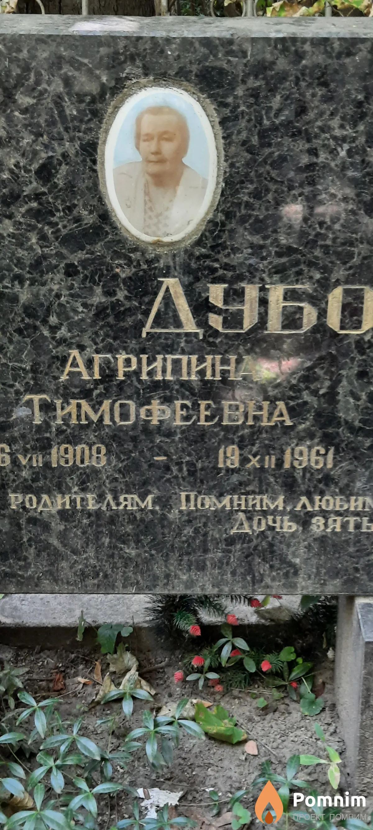 Дубовая Агрипина Тимофеевна