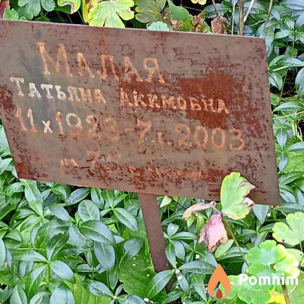 Малая Татьяна Акимовна