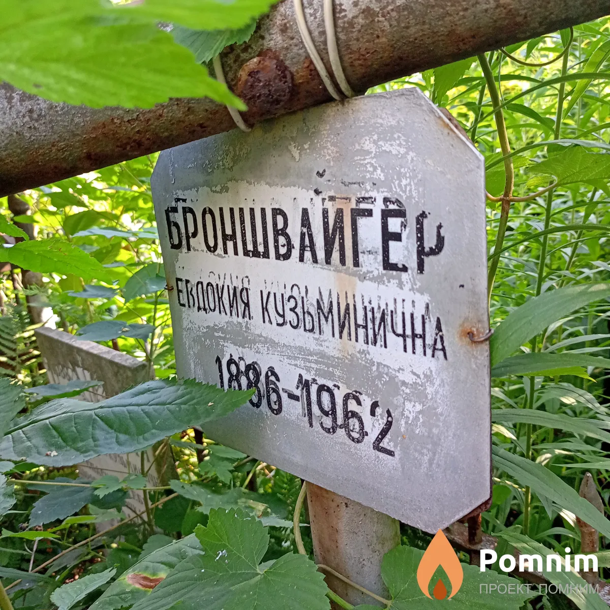 Броншвайгер Евдокия Кузьминична