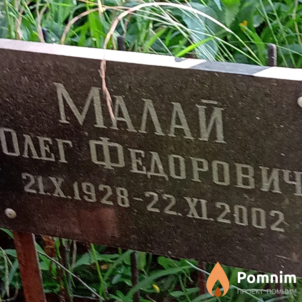 Малай Олег Федорович