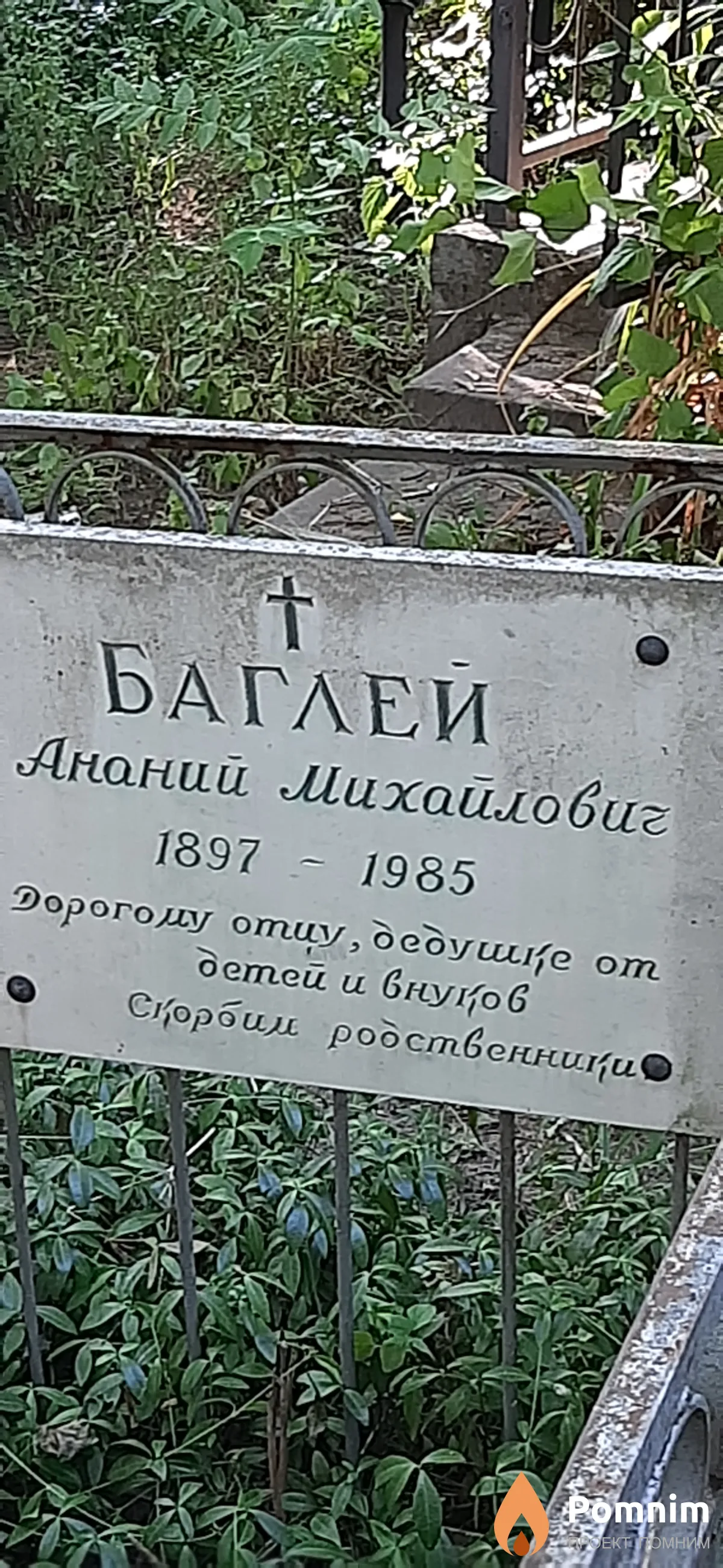 Баглей Ананий Михайлович