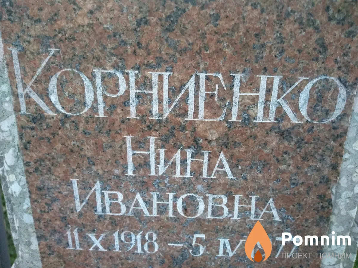Корниенко Нина Ивановна