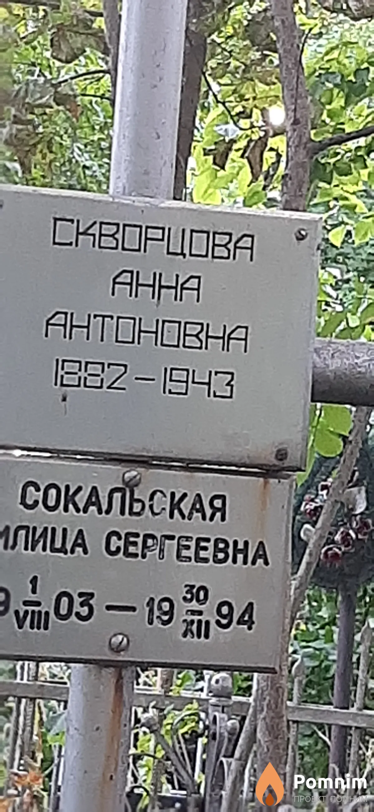 Скворцова Анна Антоновна