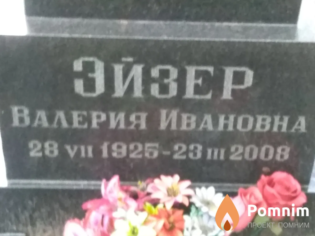 Эйзер Валерия Ивановна