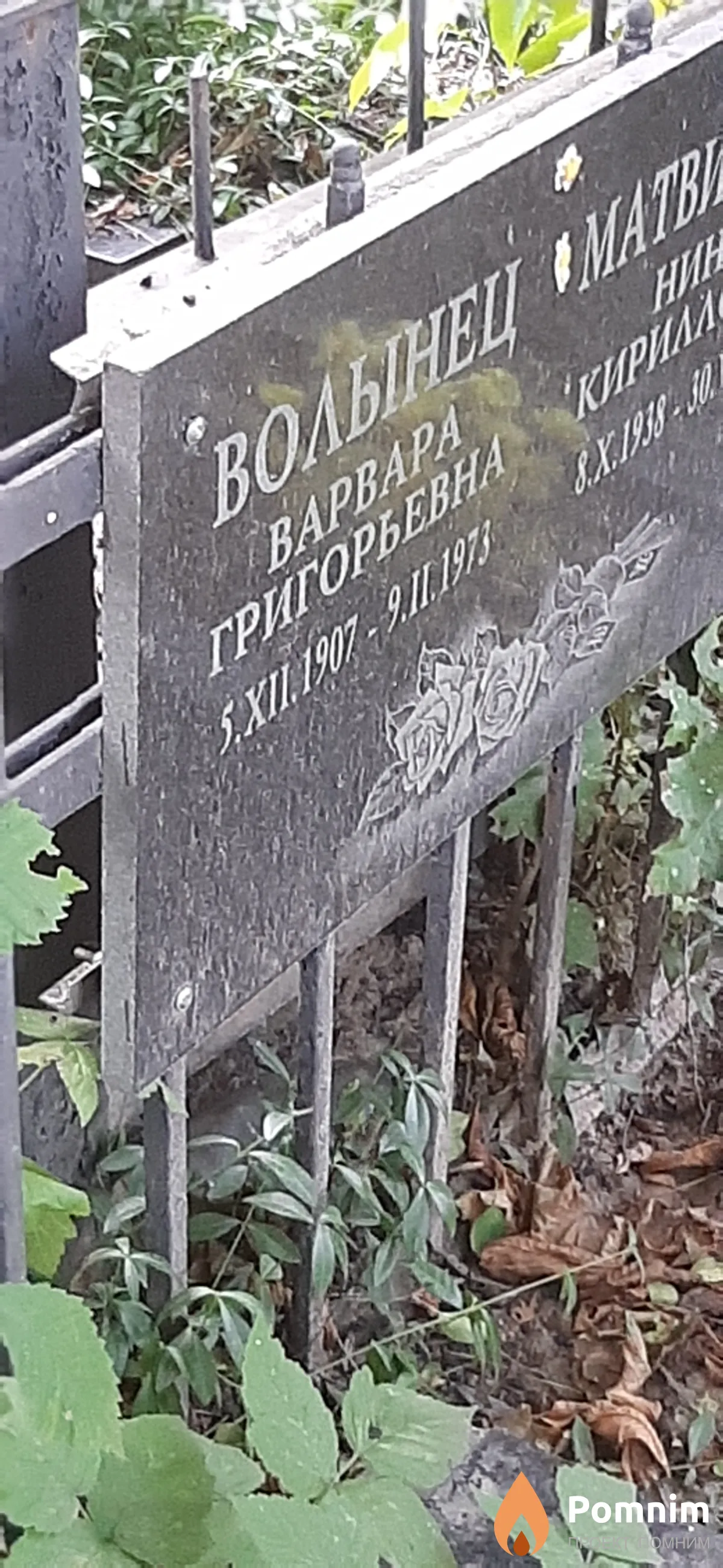 Волынец Варвара Григорьевна