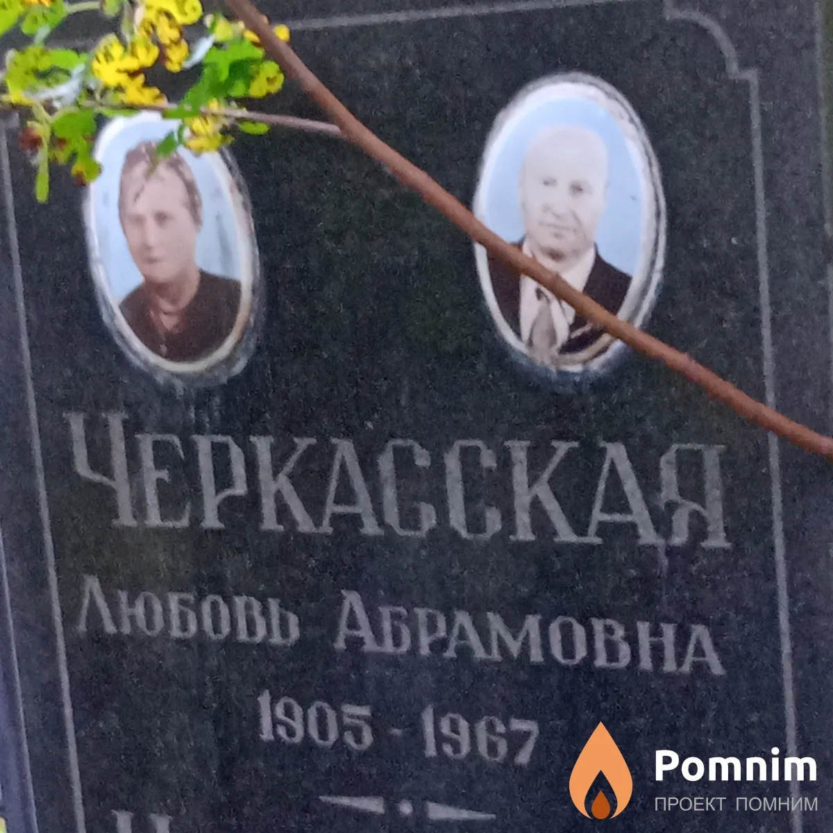 Черкасская Любовь Абрамовна