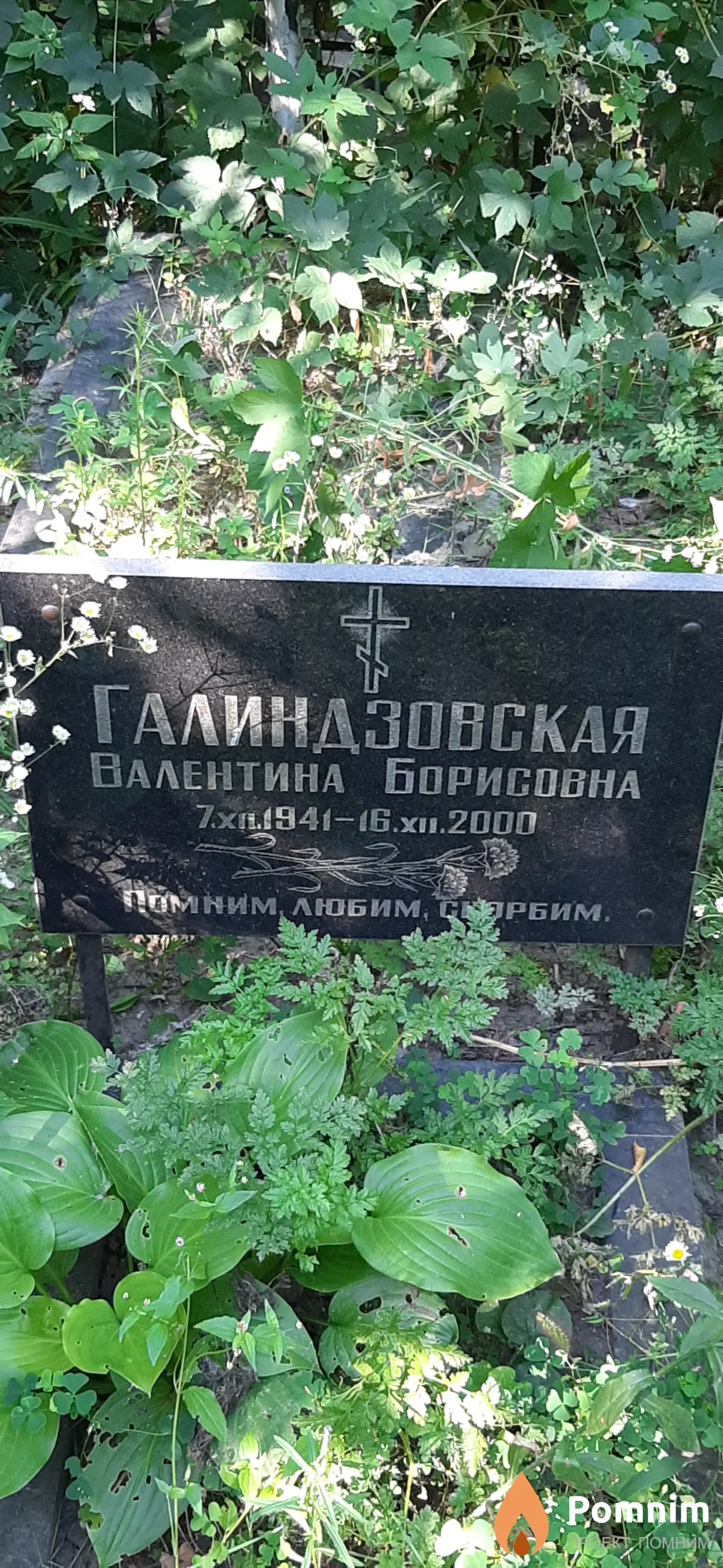 Галиндзовская Валентина Борисовна