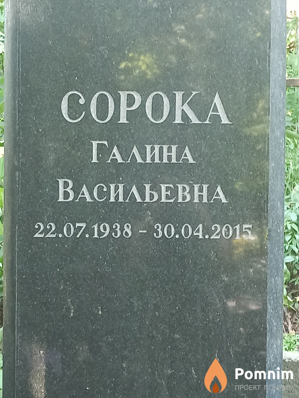 Сорока Галина Васильевна