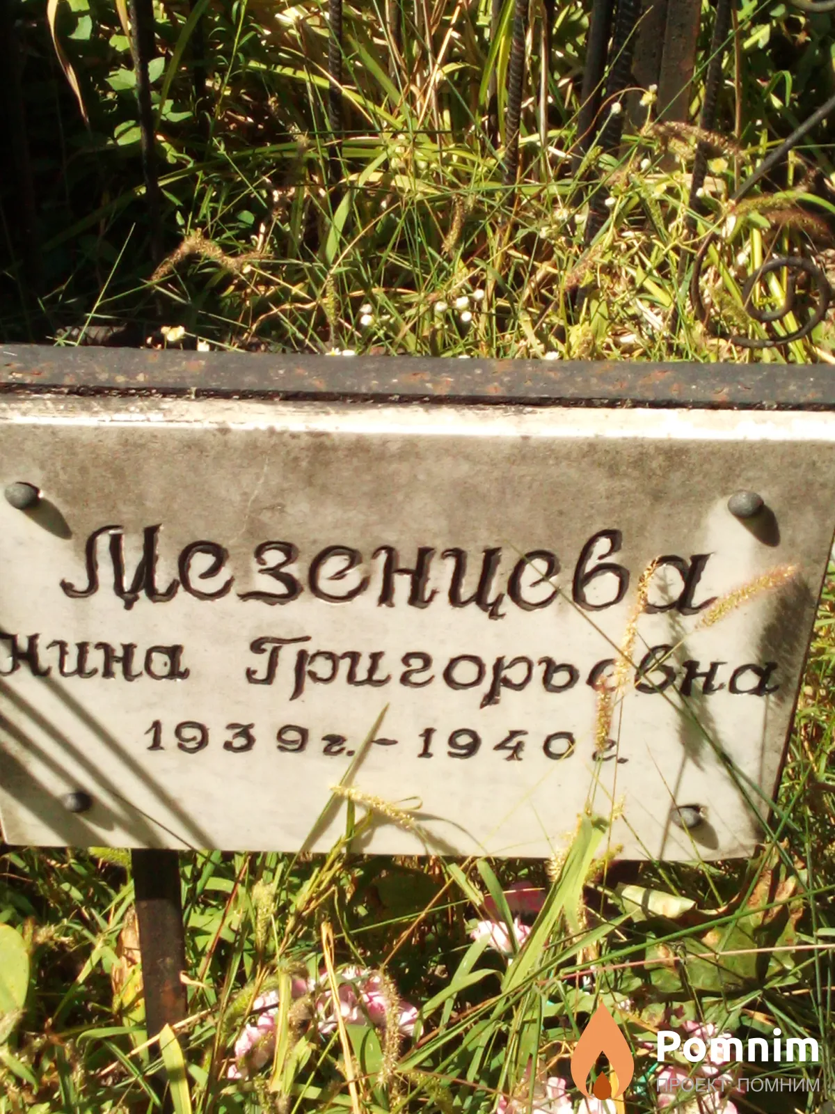 Мезенцева Нина Григорьевна