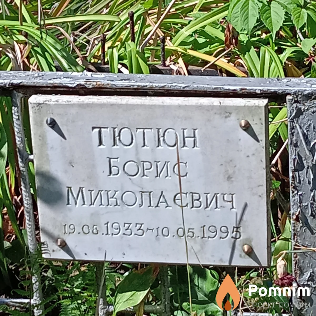 Тютюн Борис Миколаєвич