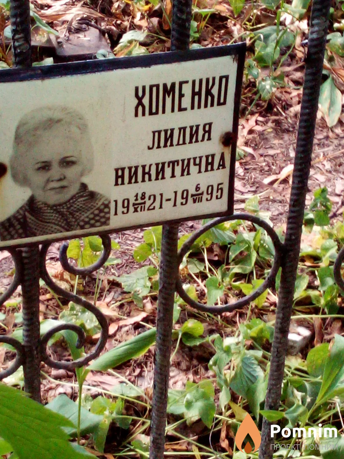 Хоменко Лидия Никитична