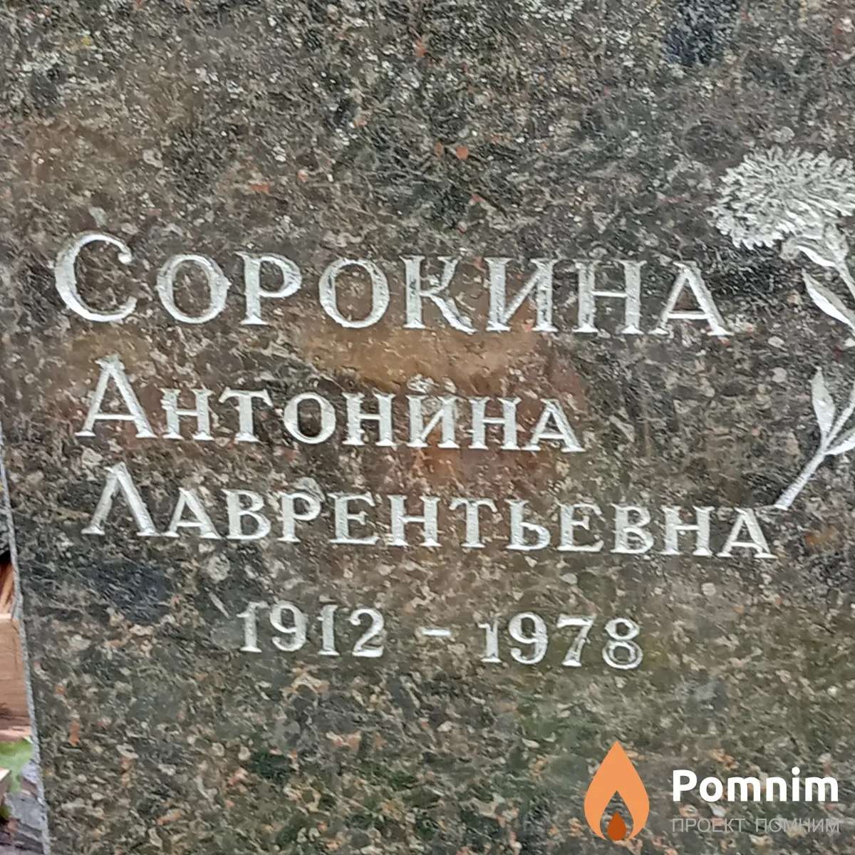 Сорокина Антонина Лаврентьевна