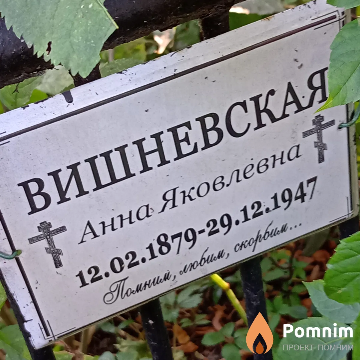 Вишневская Анна Яковлевна