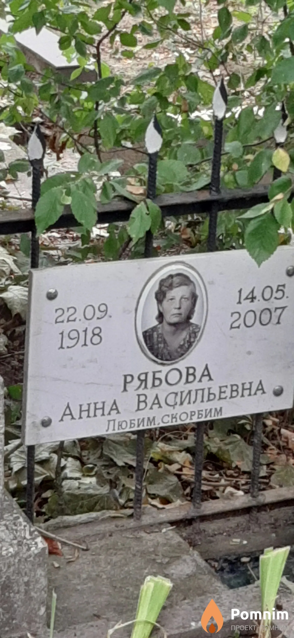 Рябова Анна Васильевна