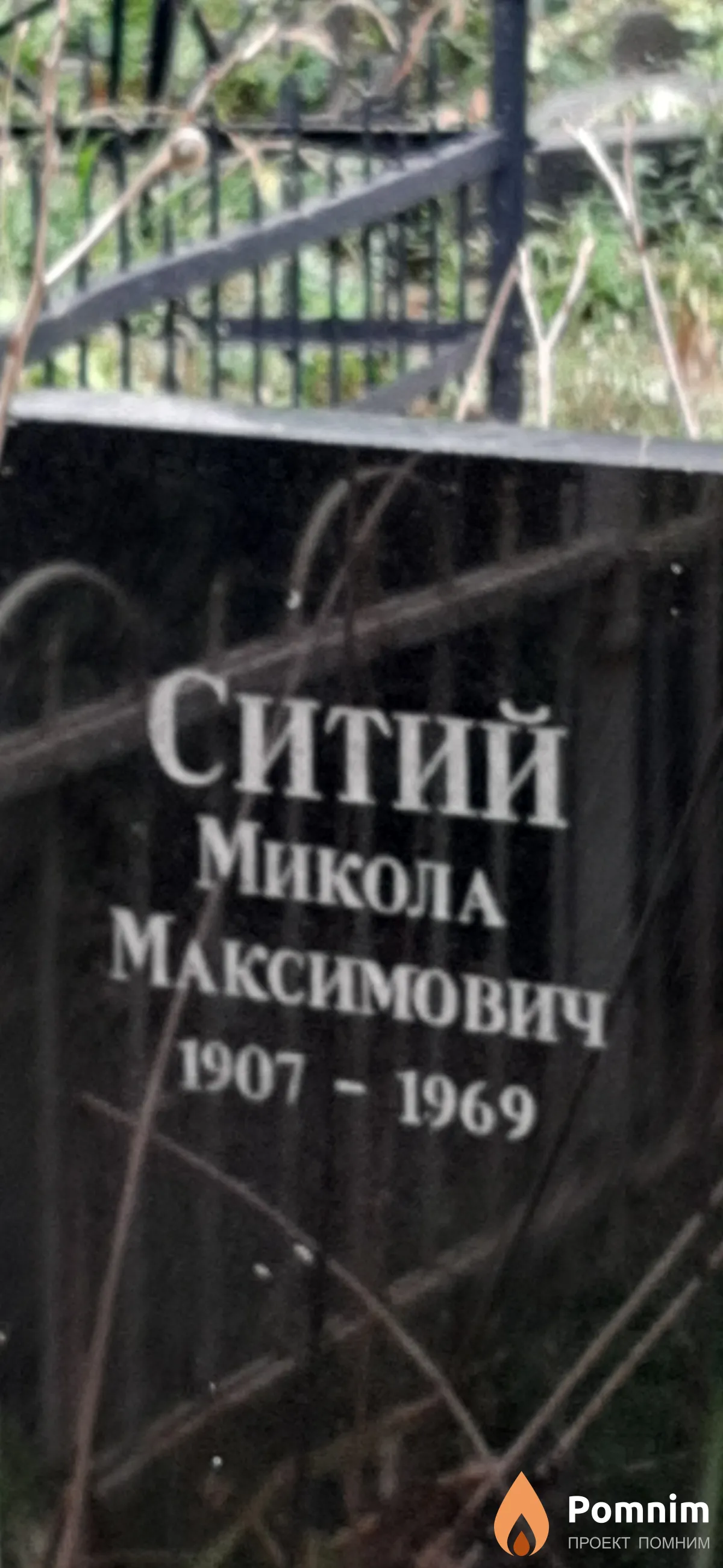 Ситий Микола Максимович