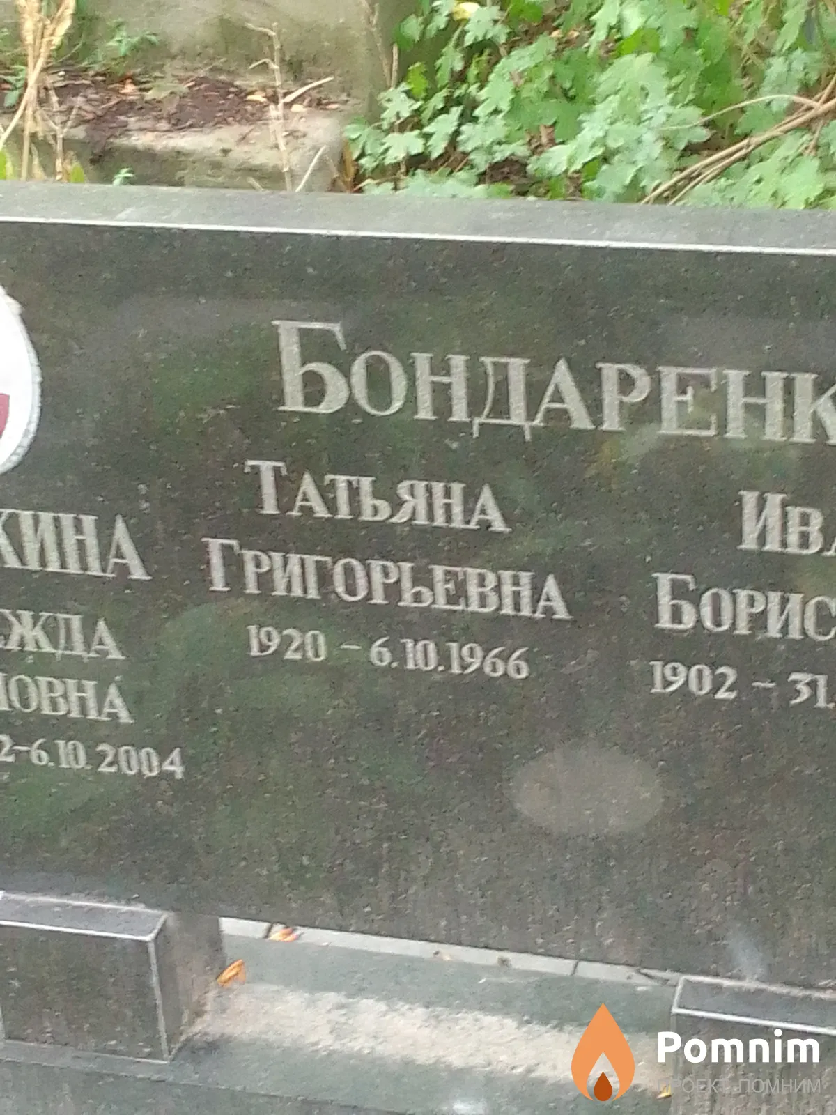 Бондаренко Татьяна Григорьевна