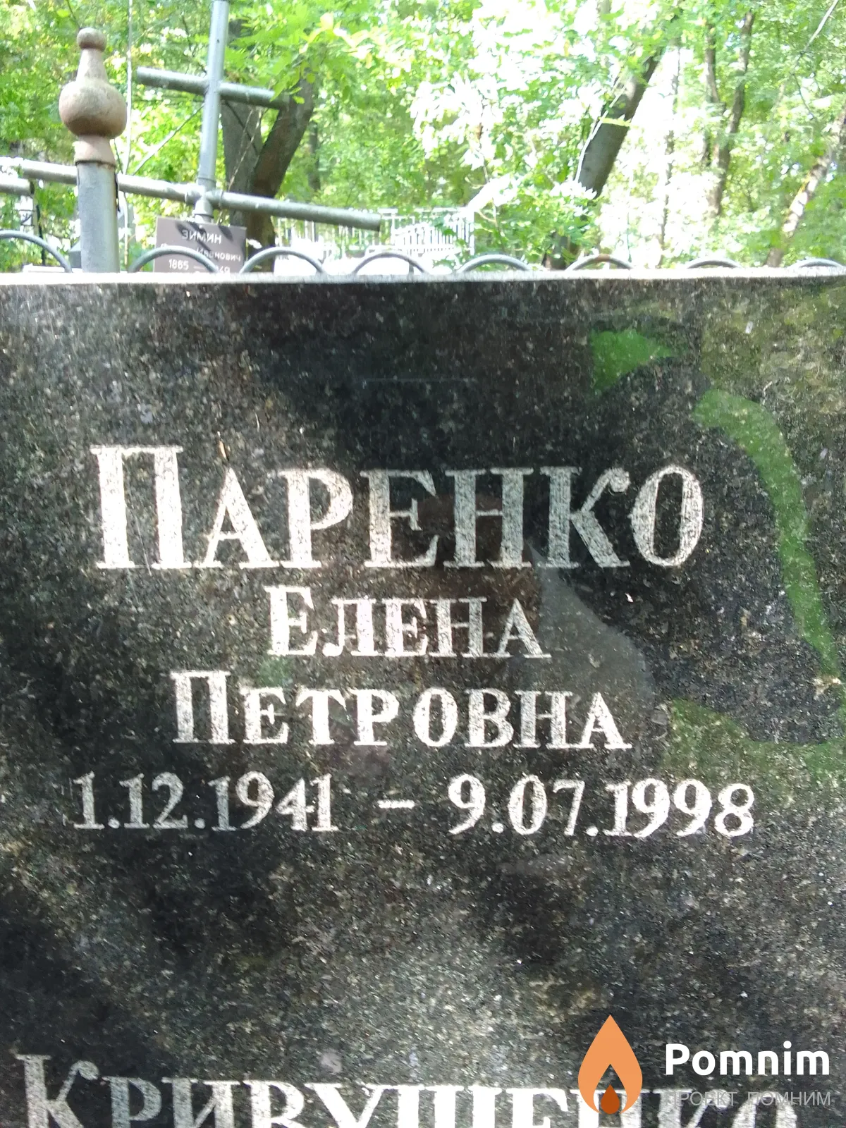 Паренко Елена Петровна