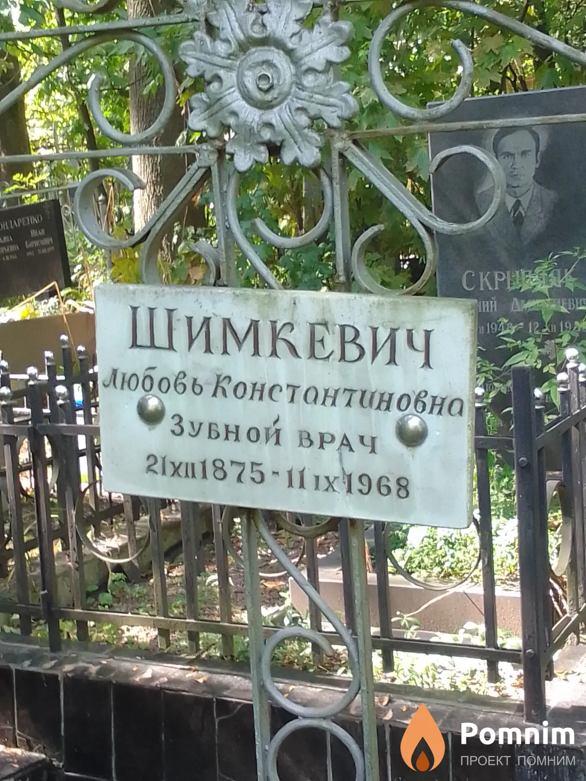 Шимкевич Любовь Константиновна